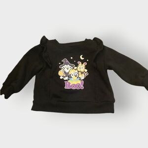 Bluey Jumping Beans Black Sweatshirt Halloween Theme Boo 2T